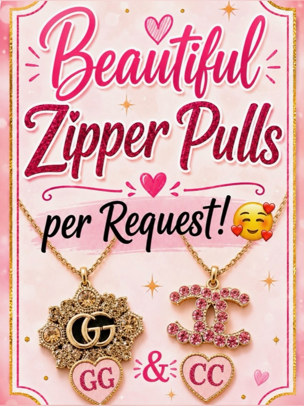 Beautiful Zipper Pulls!